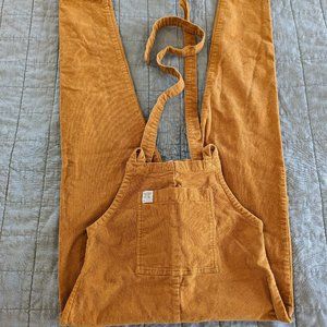 Lucy and Yak Organic Corduroy Dungarees XS 28 EUC